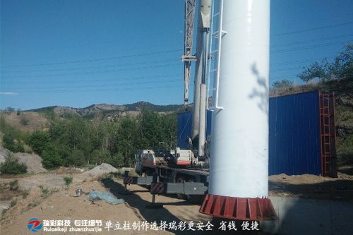 惠濟單立柱制作廠家施工案例 專業打造安全高效的建筑支撐體系